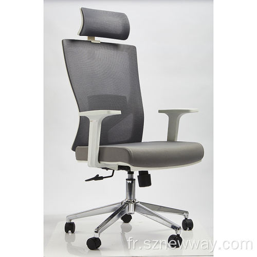 Chaise de jeu de bureau ergonomique Hbada avec repose-tête